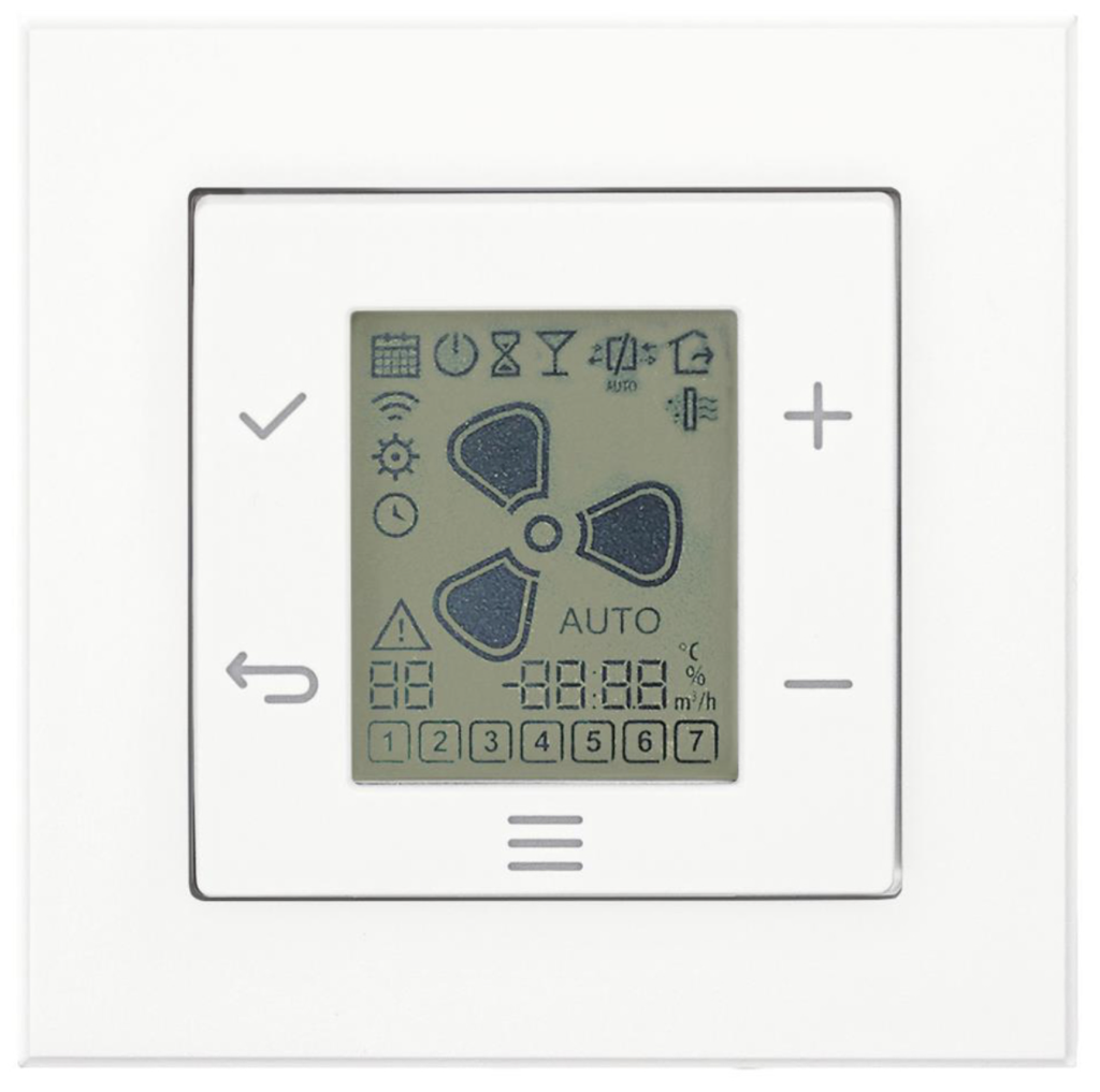 Commande (display) multifonction pour VMC