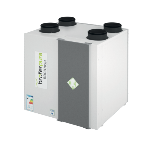 [RDCD70SH] Unité de ventilation mécanique double-flux 500m³/h